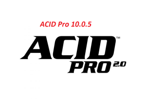 ACID Pro Crack