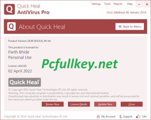 quick heal antivirus pro crack
