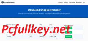 SnapDownloader Crack 